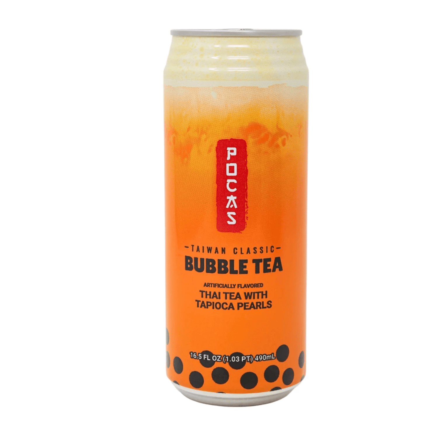 Pocas Bubble Tea Thai 24/16.5 oz - General Distribution