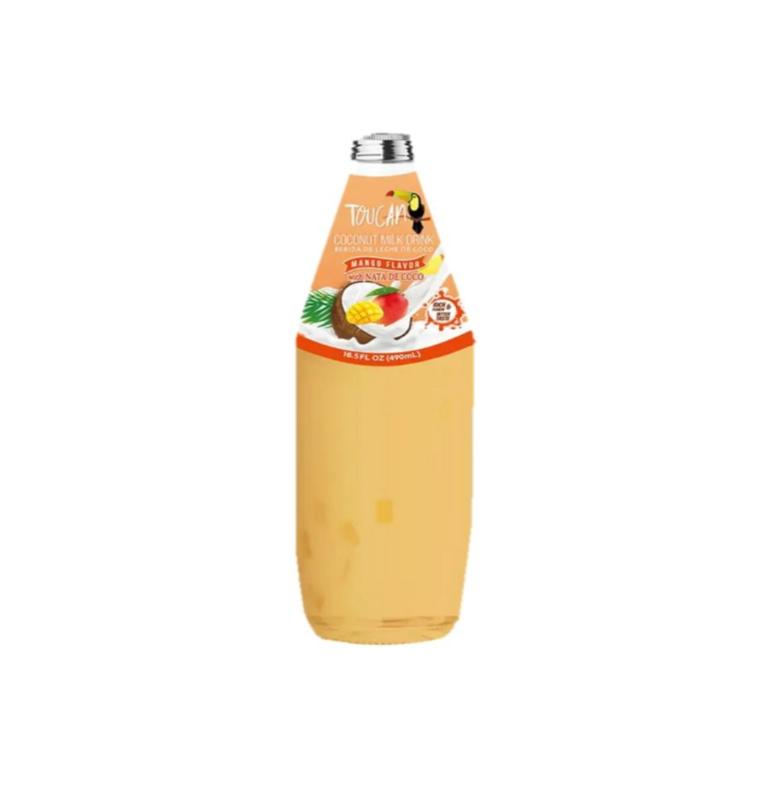Toucan Coconut Nata De Coco Mango 12/490 ml - General Distribution