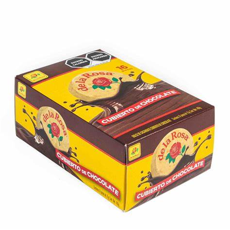 De la Rosa chocolate con mazapan supremo 10/180 gr - General Distribution