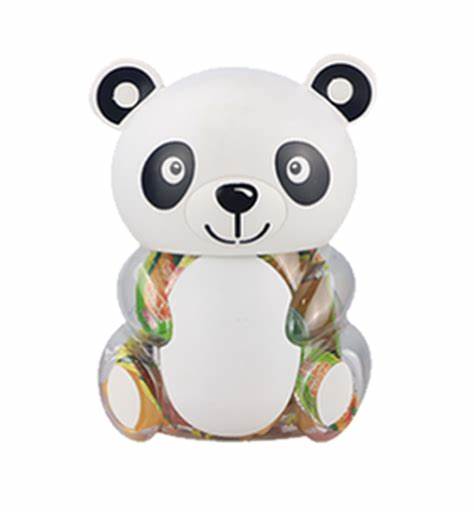Juicy Chew Fruit Jelly Animal Jar Panda 6/26 Oz - General Distribution