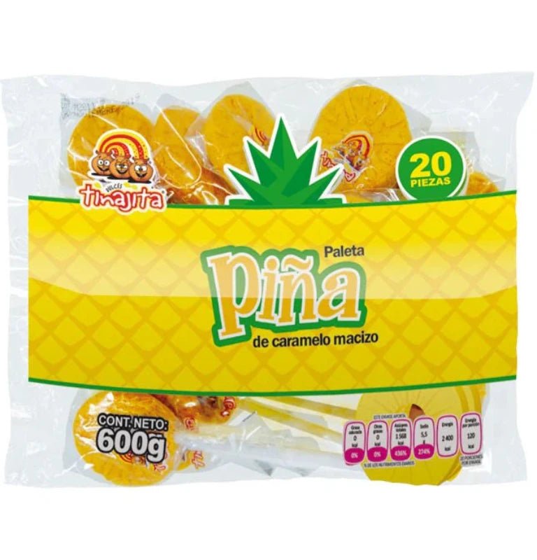 Tinajita Paleta Piña 16/20 - General Distribution