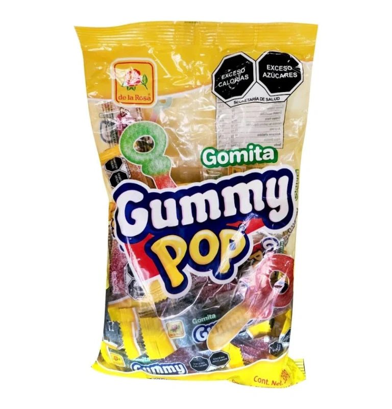 De la Rosa Gummy pop bag 21/325 gr - General Distribution
