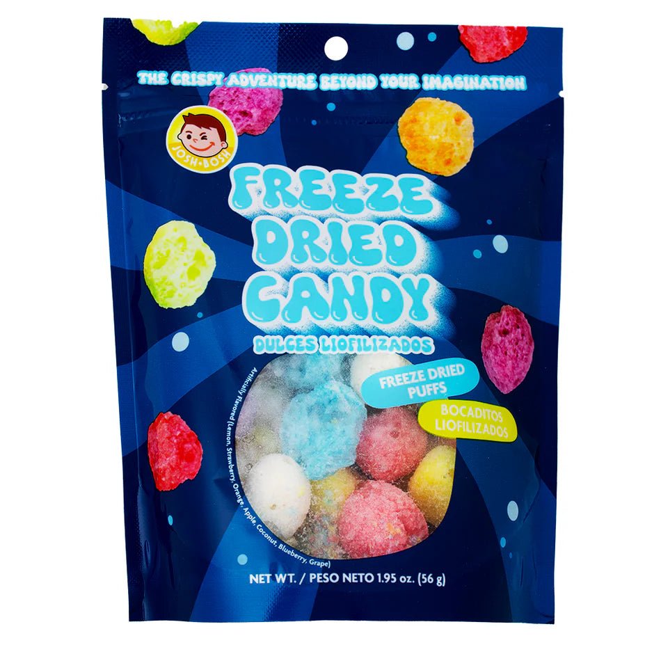 Josh Bosh Freze Dried Candy puffs 24/ 1.75 oz - General Distribution