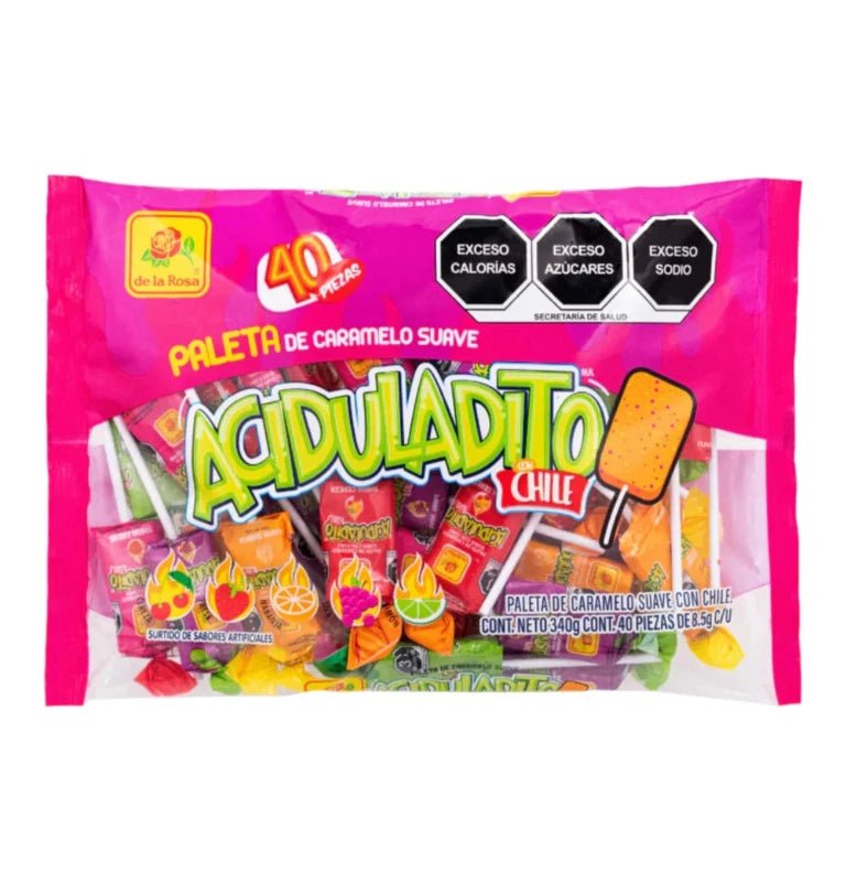 De la Rosa Paletas Acidulada 20/50 - General Distribution