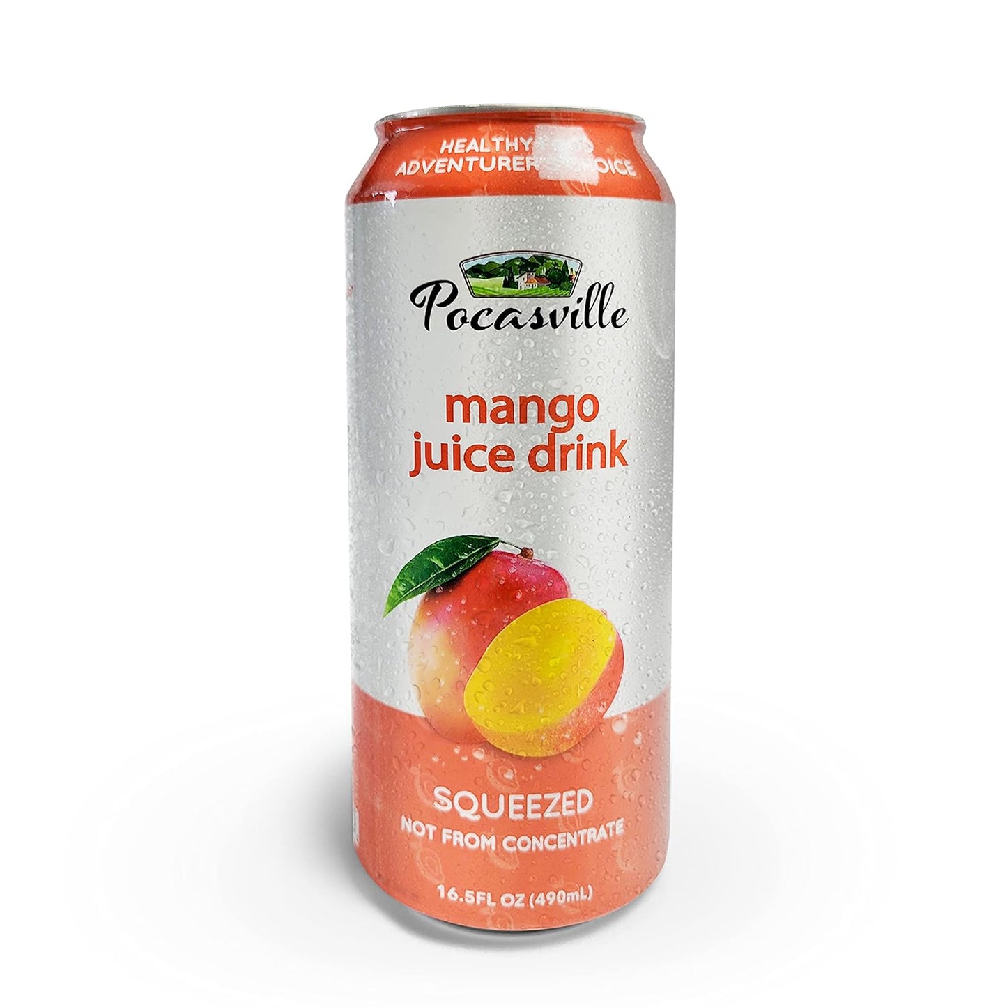 Pocasville Mango Juice Drink 12/16.5 Oz - General Distribution