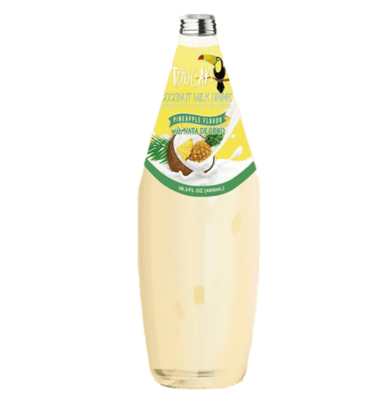 Toucan Coconut Nata De Coco Pineapple 12/490ml - General Distribution