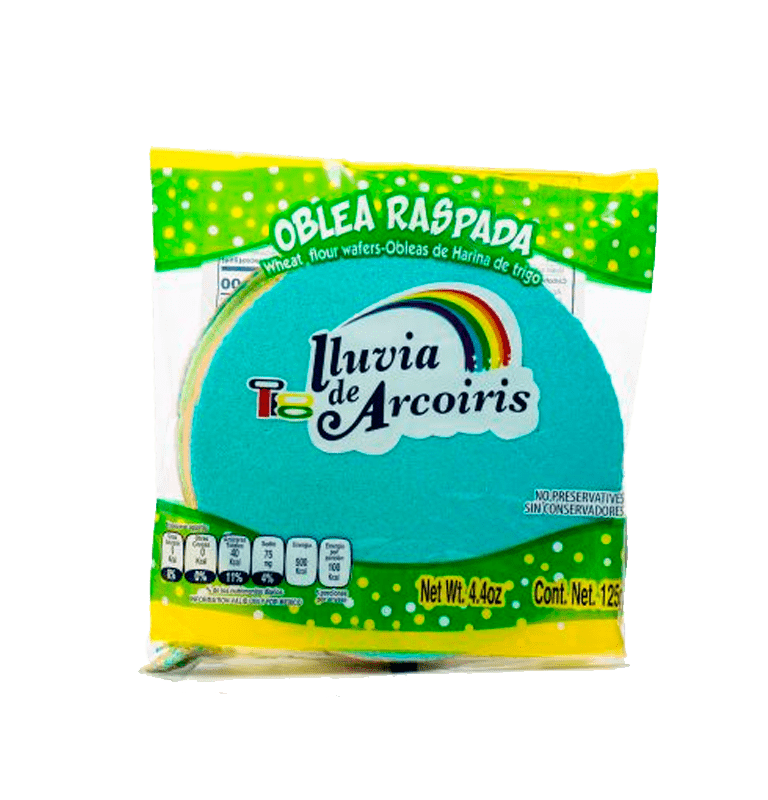 Arcoiris oblea Raspada 37/4.4oz - General Distribution