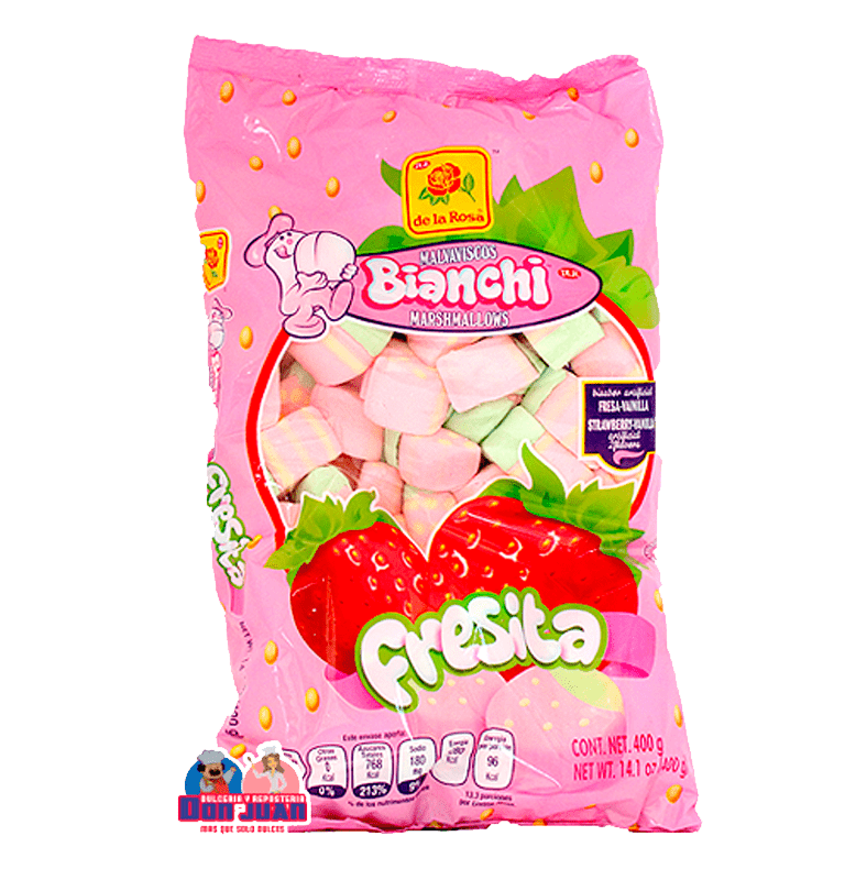 De la Rosa bianchi Bombon Fresita 15/400gr - General Distribution