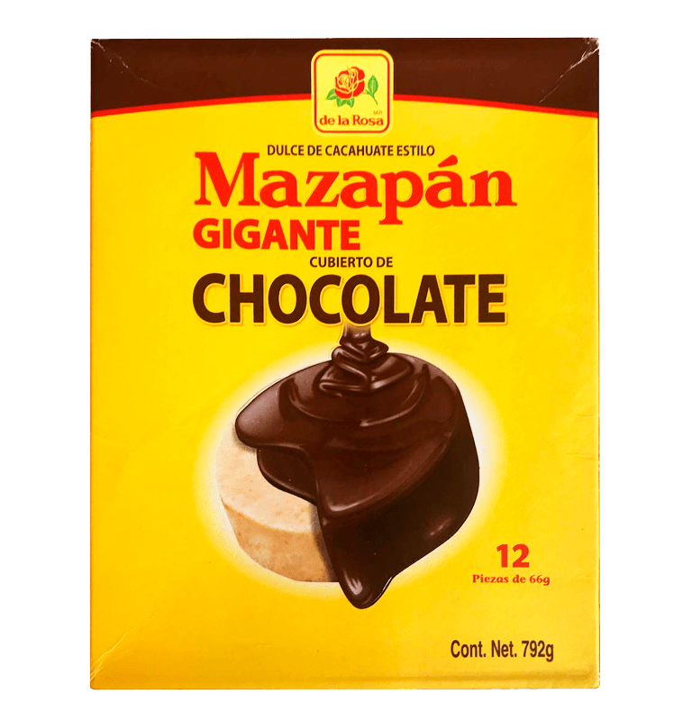 De la Rosa Mazapan Gigante Chocolate 16/12 - General Distribution