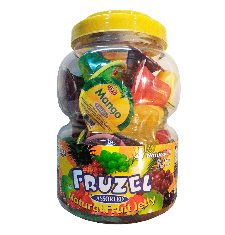 Fruzel Assorted Jelly 6/38 - General Distribution