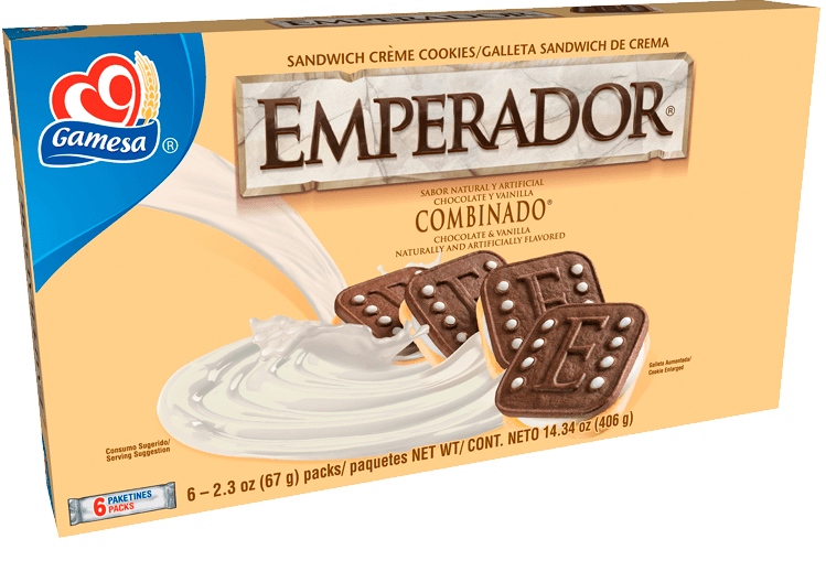 Gamesa Emperador Combinado 12/14.34 oz - General Distribution