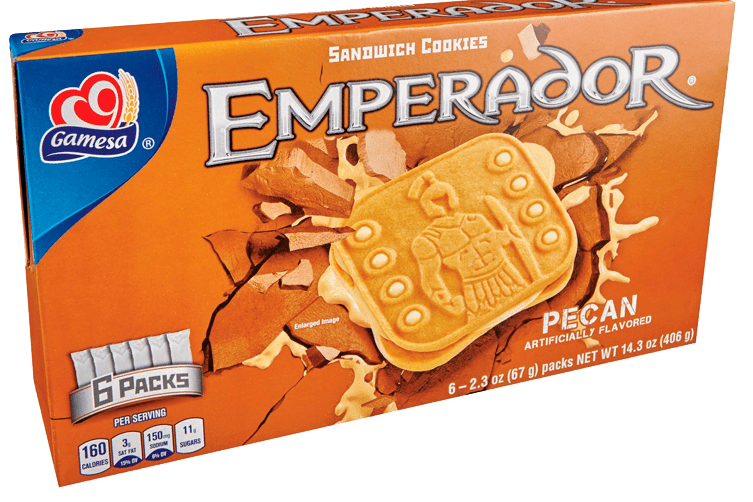 Gamesa Emperador Nuez 12/14.3 oz - General Distribution