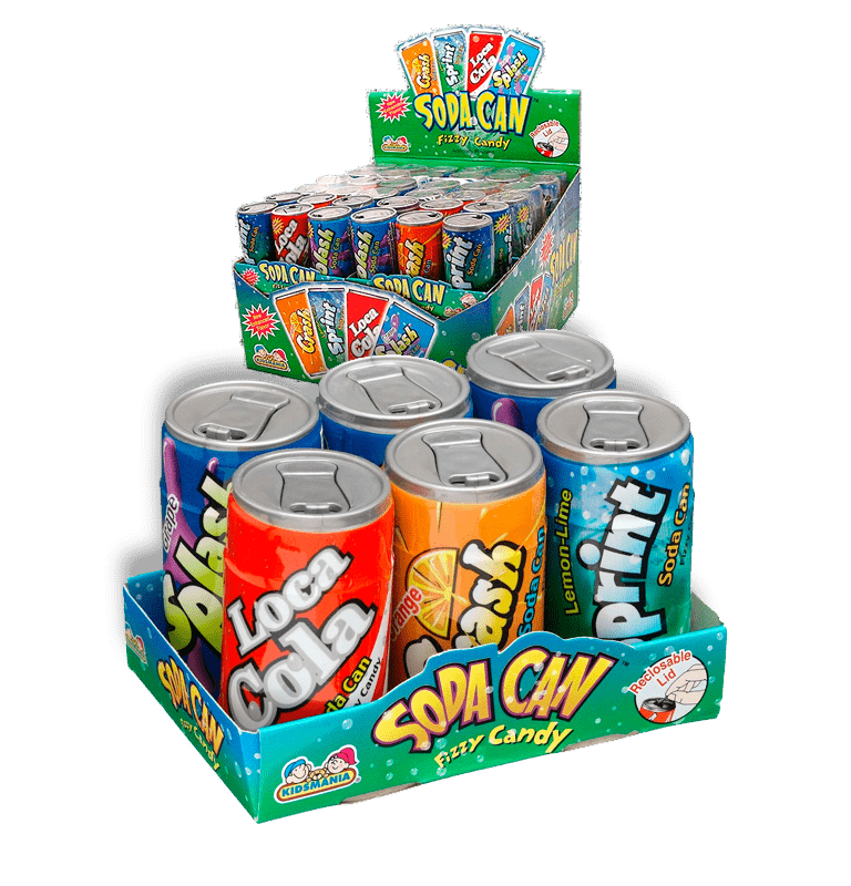 kidmania soda can 6 pack - General Distribution