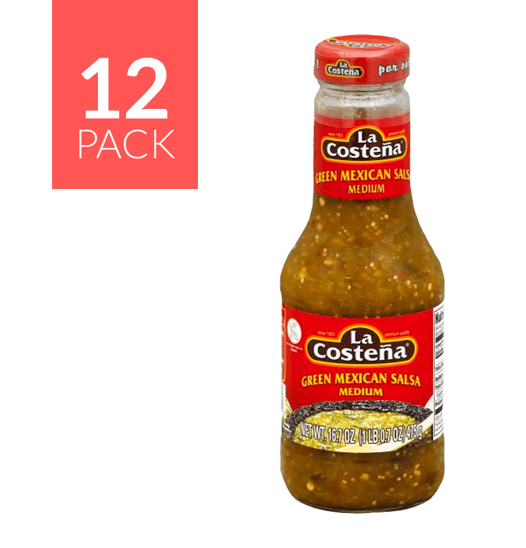 La Costeña Green Sauce 12/16.7oz - General Distribution