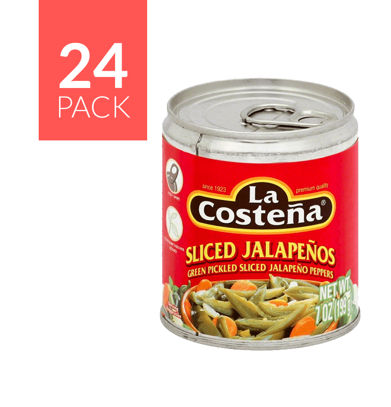 La Costeña Sliced Jalapeño 24/7 oz - General Distribution