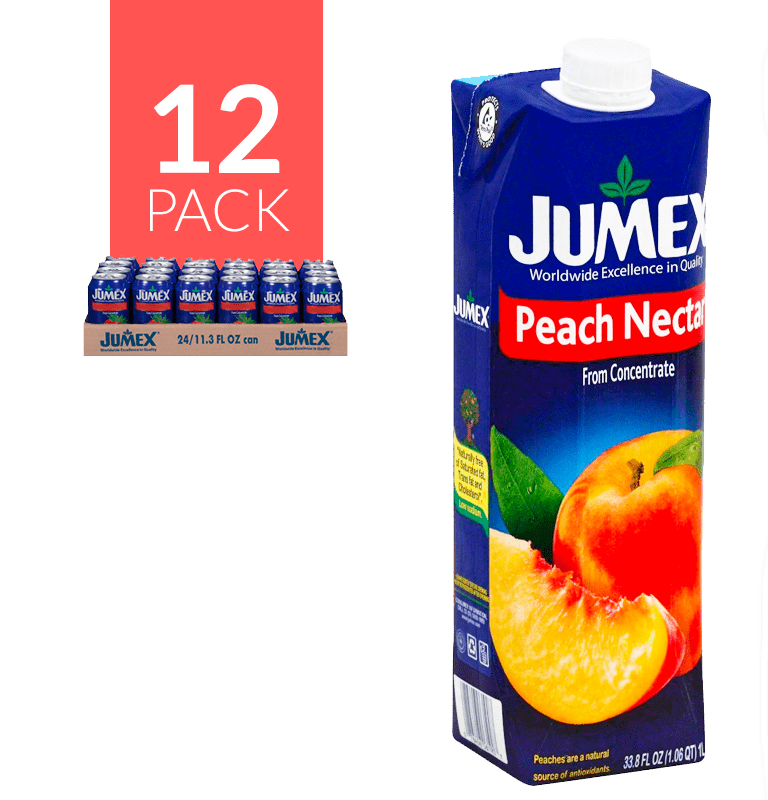 Jumex Tetra Durazno 12/33.8oz - General Distribution