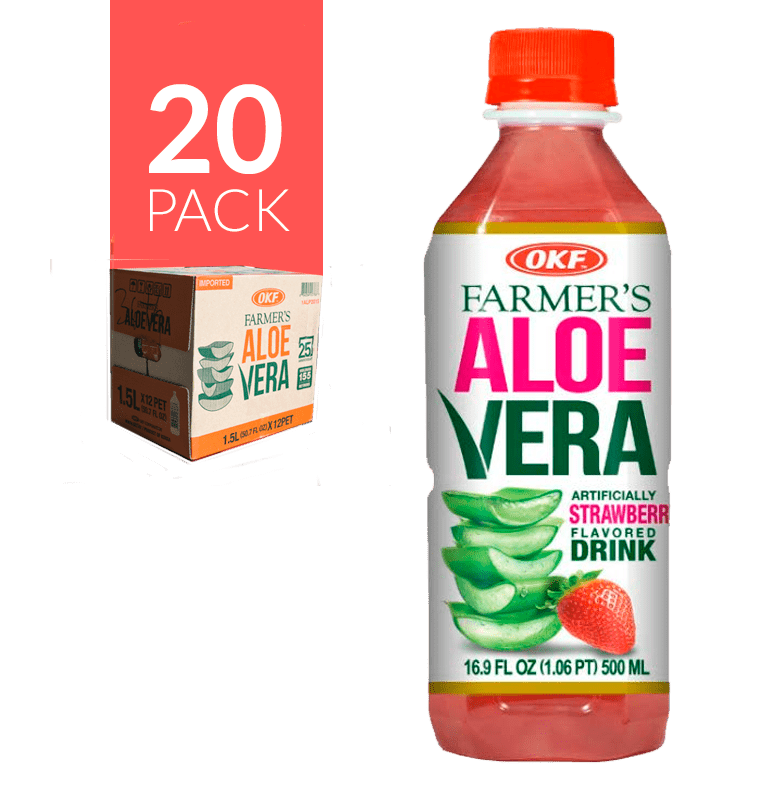 Okf - Aloe Drink Fresa 20/500 ml - General Distribution