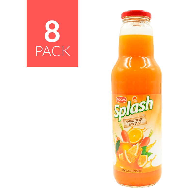 Pocas Splash Naranja/Zanahoria Drink 8/750ml - General Distribution