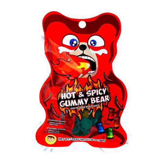 Pocas spicy gummy bear 245/7.4 oz - General Distribution