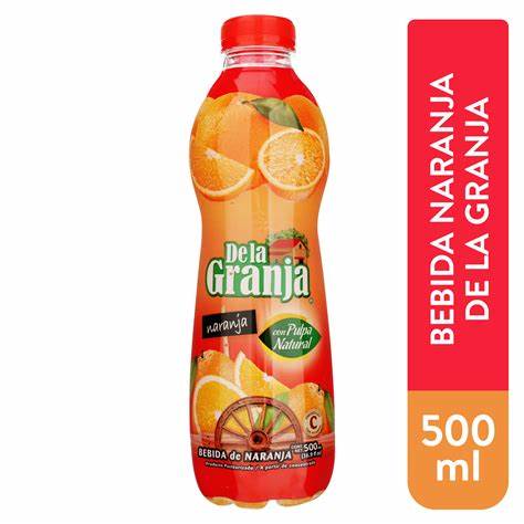 De La Granja Jugo de Naranja 12/500 ML