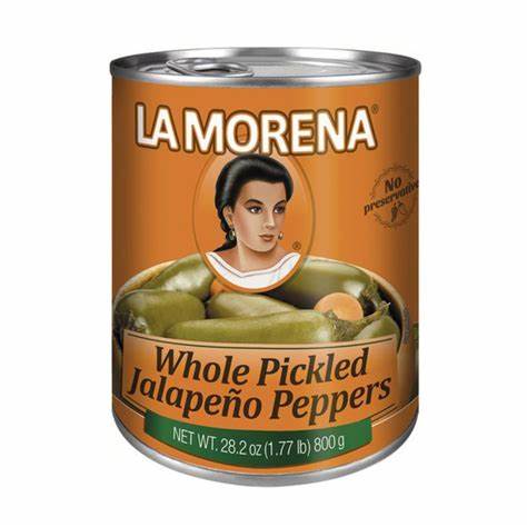 La Morena whole jalapeno  pickled 12/13