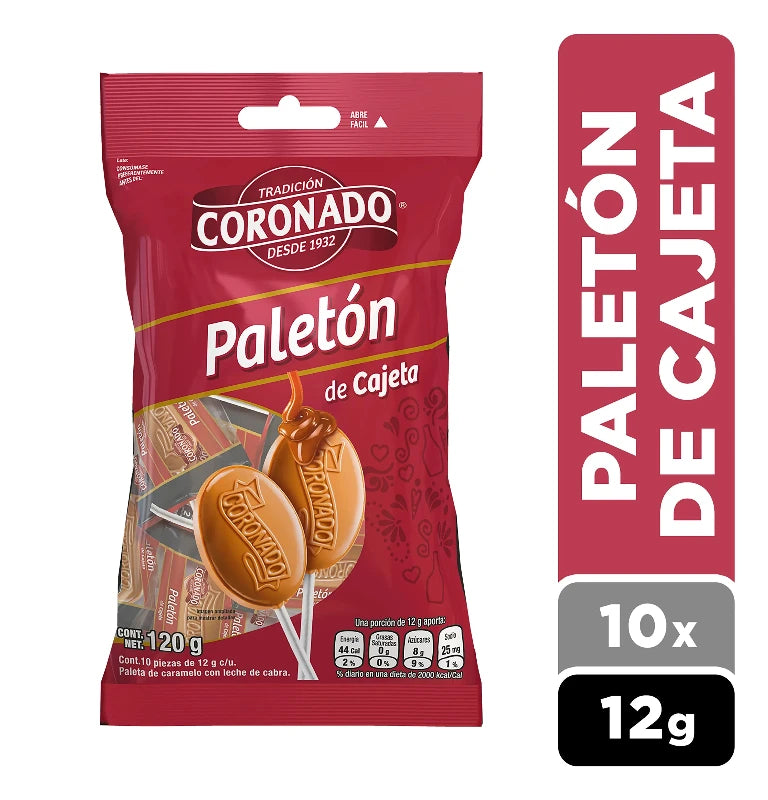 Paleton cajeta 11bgx10px0.42oz 12g