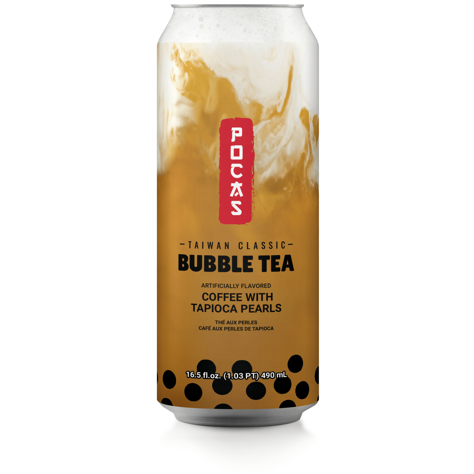 Pocas Bubble Tea coffee 24/16.5 Oz - General Distribution
