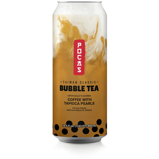 Pocas Bubble Tea coffee 24/16.5 Oz - General Distribution