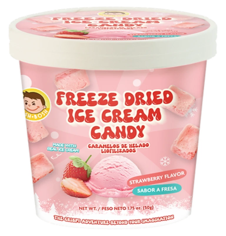 Pocas Freeze Dried Ice Cream Strawberry 12/1.75 oz