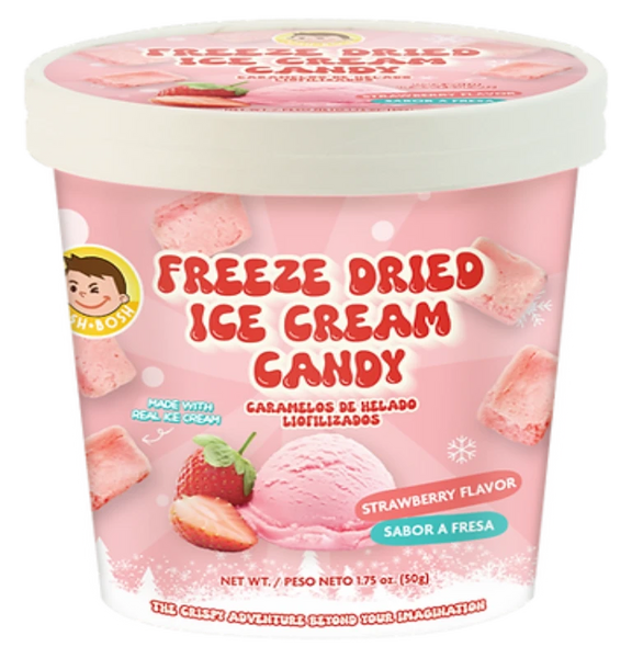 Pocas Freeze Dried Ice Cream Strawberry 12/1.75 oz