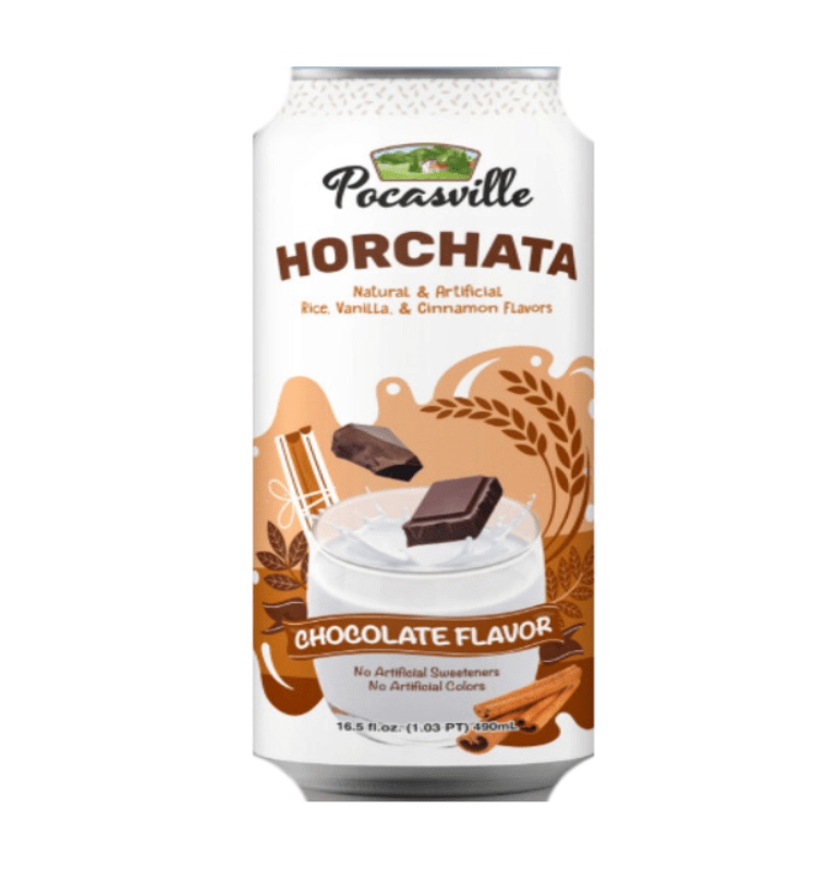 Pocasville Horchata Drink Chocolate 12/16.5 Oz - General Distribution