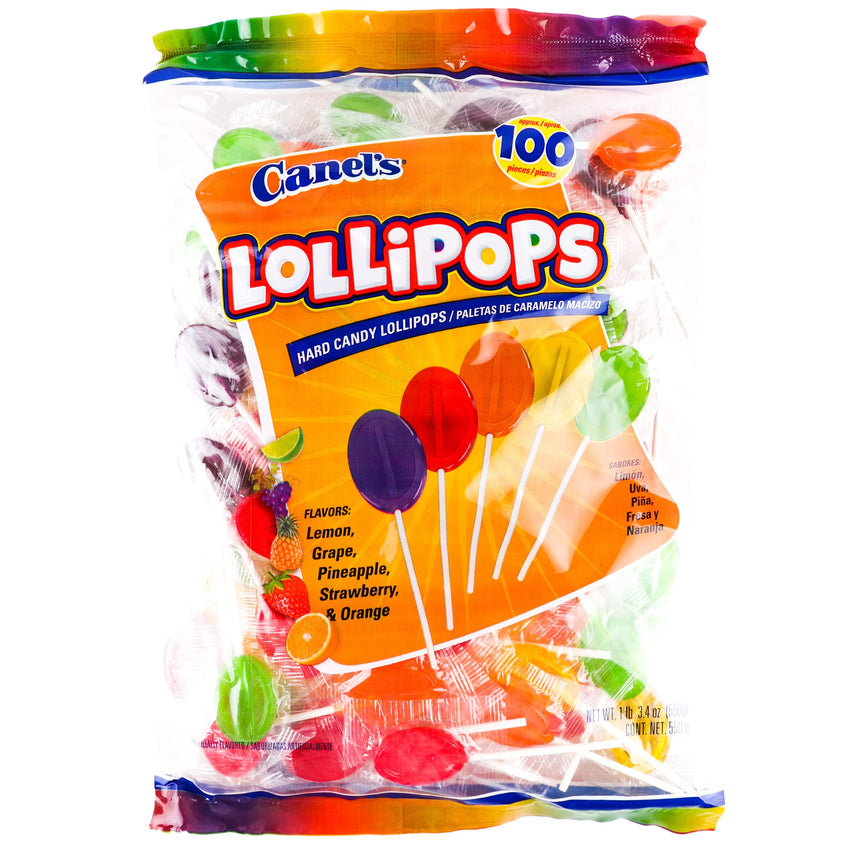 Canel's Paletas Lollipop Fiesta 100 pz