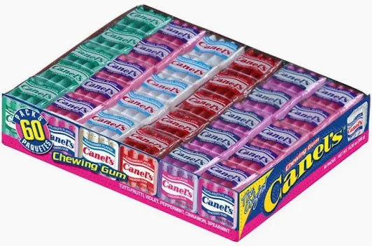 Canels Chicle 4 Pastillas Original 40/60