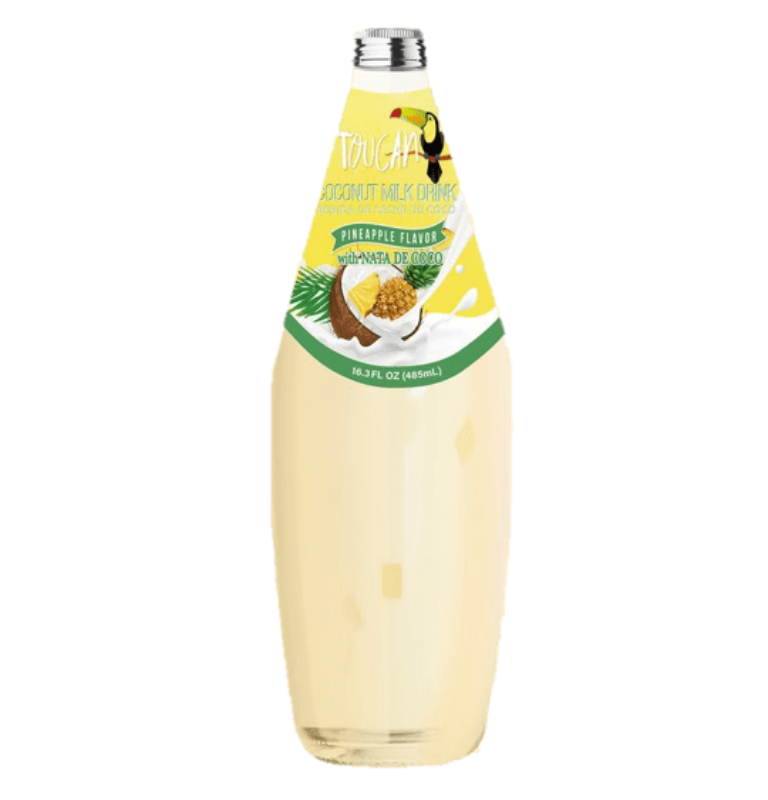 Toucan Coconut Nata De Coco Pineapple 12/490ml