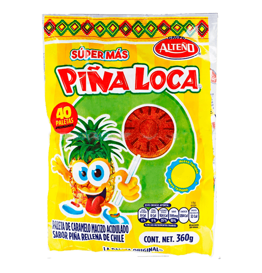 Alteno Paleta Piña Loca. 40 pz - General Distribution