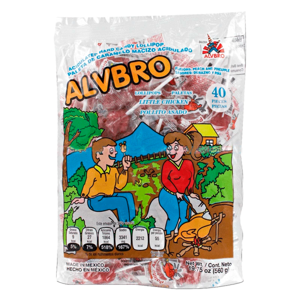 Alvbro Paleta Pollo Asado