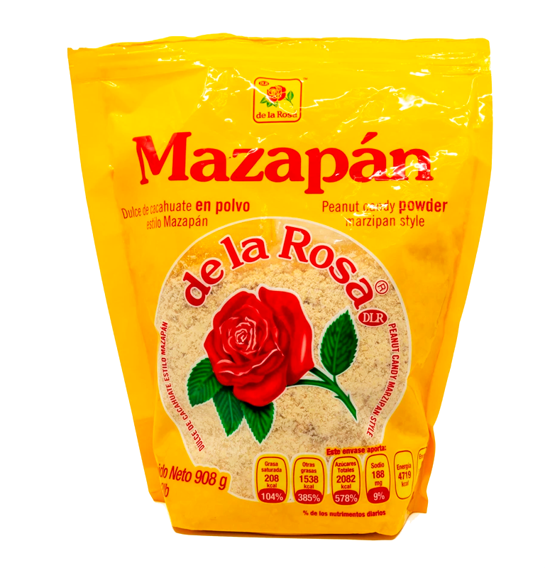 De la Rosa Mazapan en Polvo 12/908gr