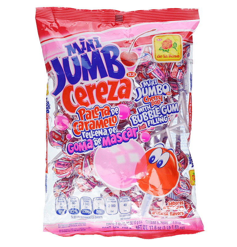 De la Rosa Paleta Jumbo Cereza 25/24 piz - General Distribution