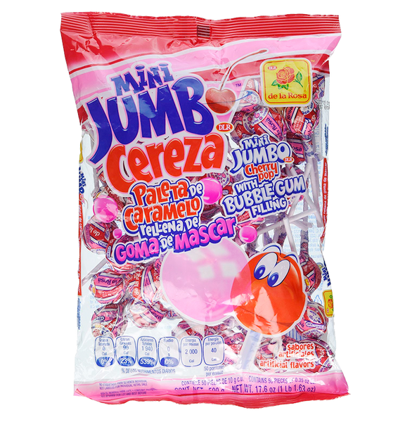 De la Rosa Paleta Jumbo Cereza 25/24 piz