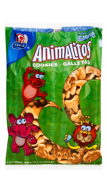 Gamesa Animal Cookies 12/16oz - General Distribution