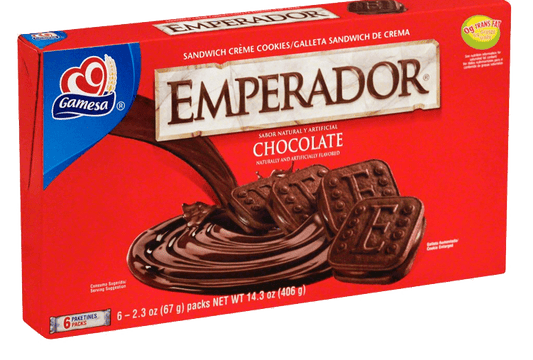 Gamesa Emperador Chocolate 12/15.8 oz - General Distribution