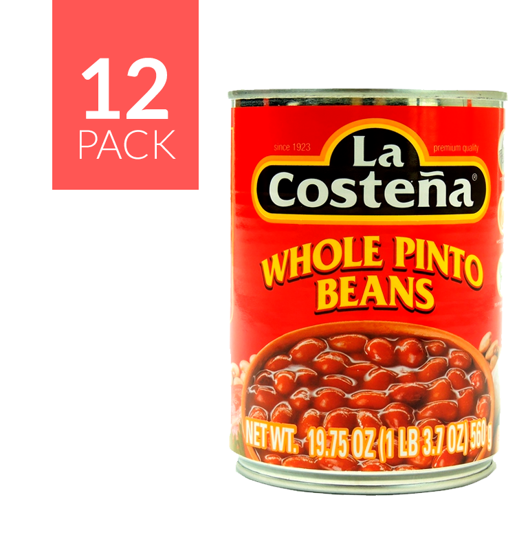 La Costeña Whole Pinto Beans 12/19.75oz