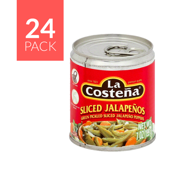 La Costeña Sliced Jalapeño  24/7 oz