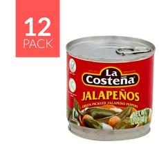 La Costeña Whole Jalapeño 12/12oz