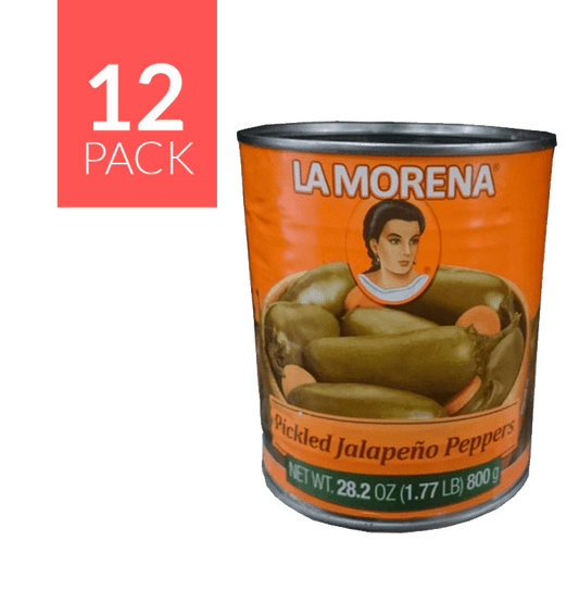 La Morena Whole Jalapeño 12/28.2 - General Distribution