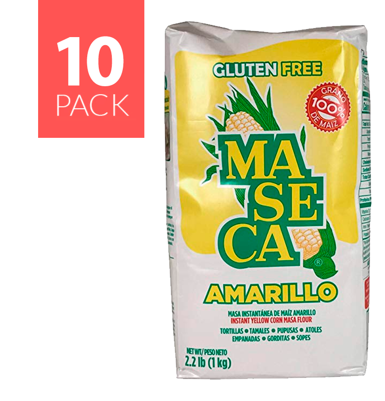 Maseca Yellow Corn 10/2.2 Lbs