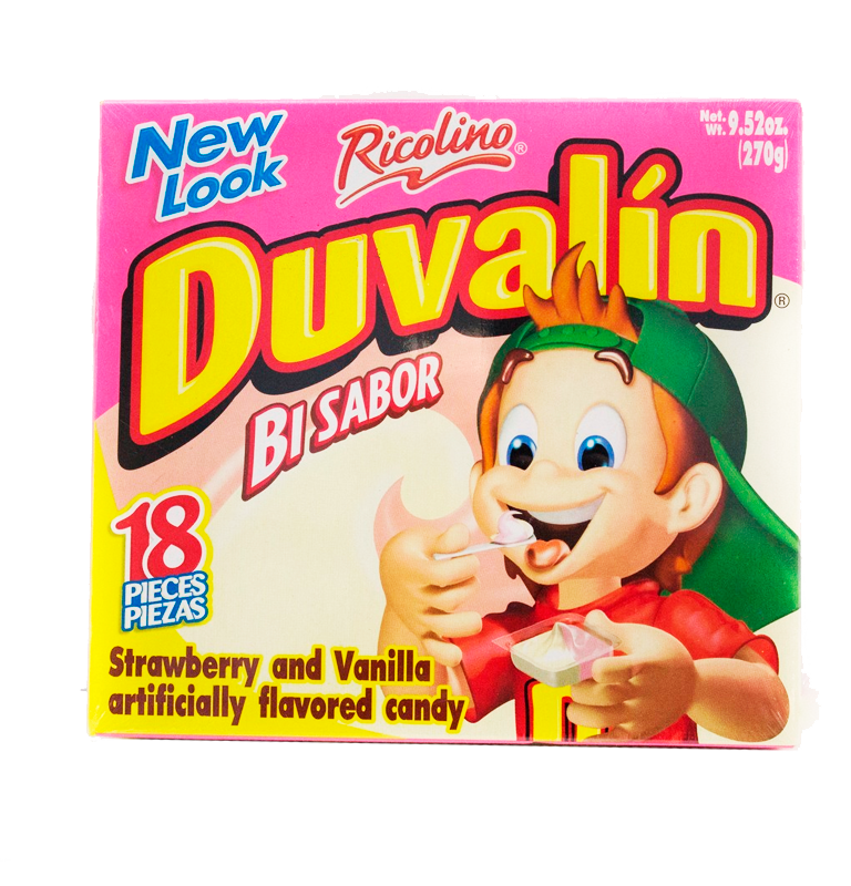 Ricolino Duvalin Strawberry - Vainilla 24/18