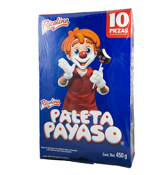 Ricolino Paletas Payaso Display 6/10