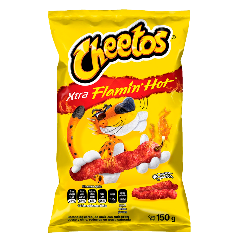 Sabritas Cheetos Flaming Hot 150gr