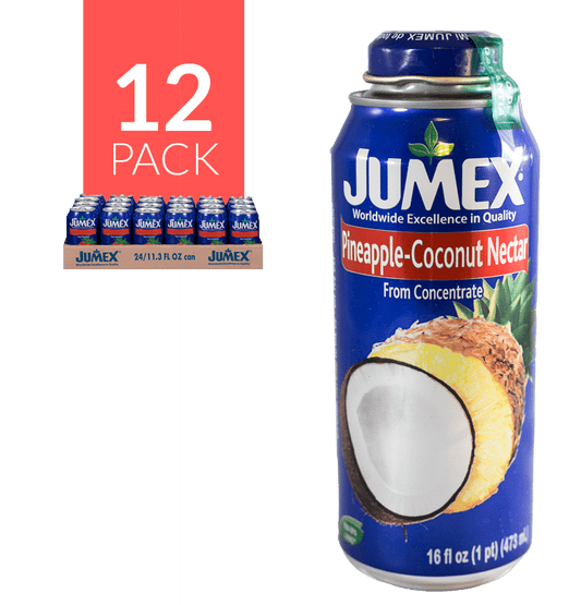 Jumex Lata Botella Coco - Piña 12/16oz - General Distribution